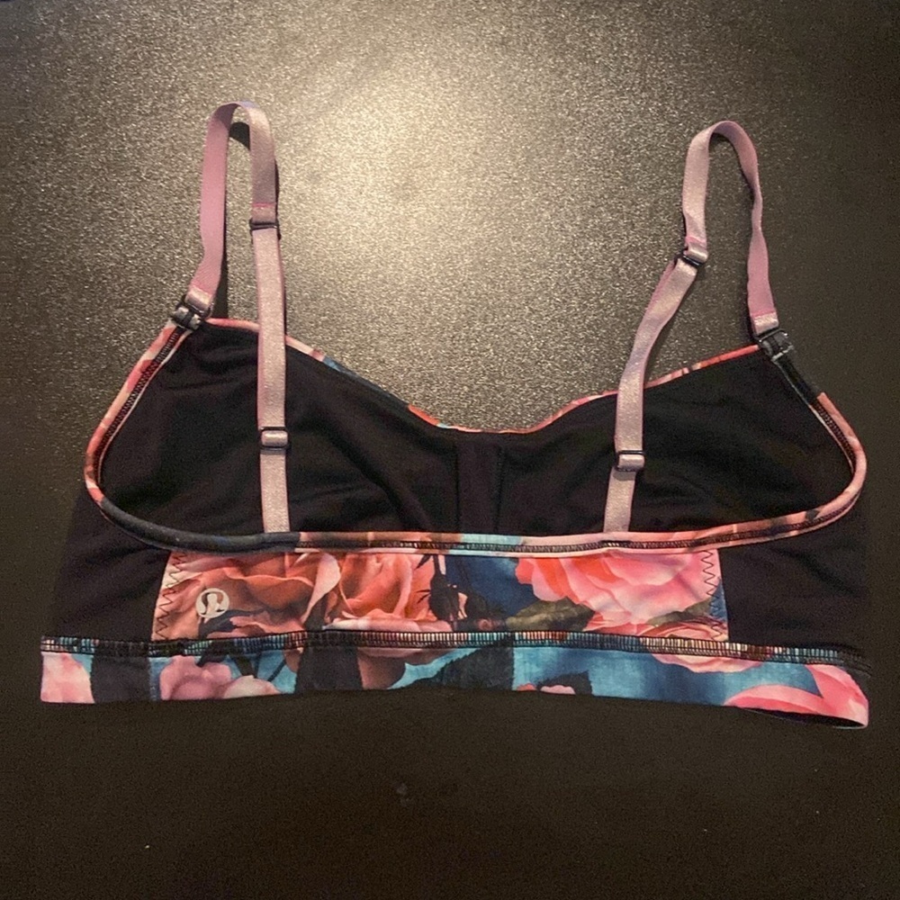 Lululemon floral sports bra - Picture 2 of 4